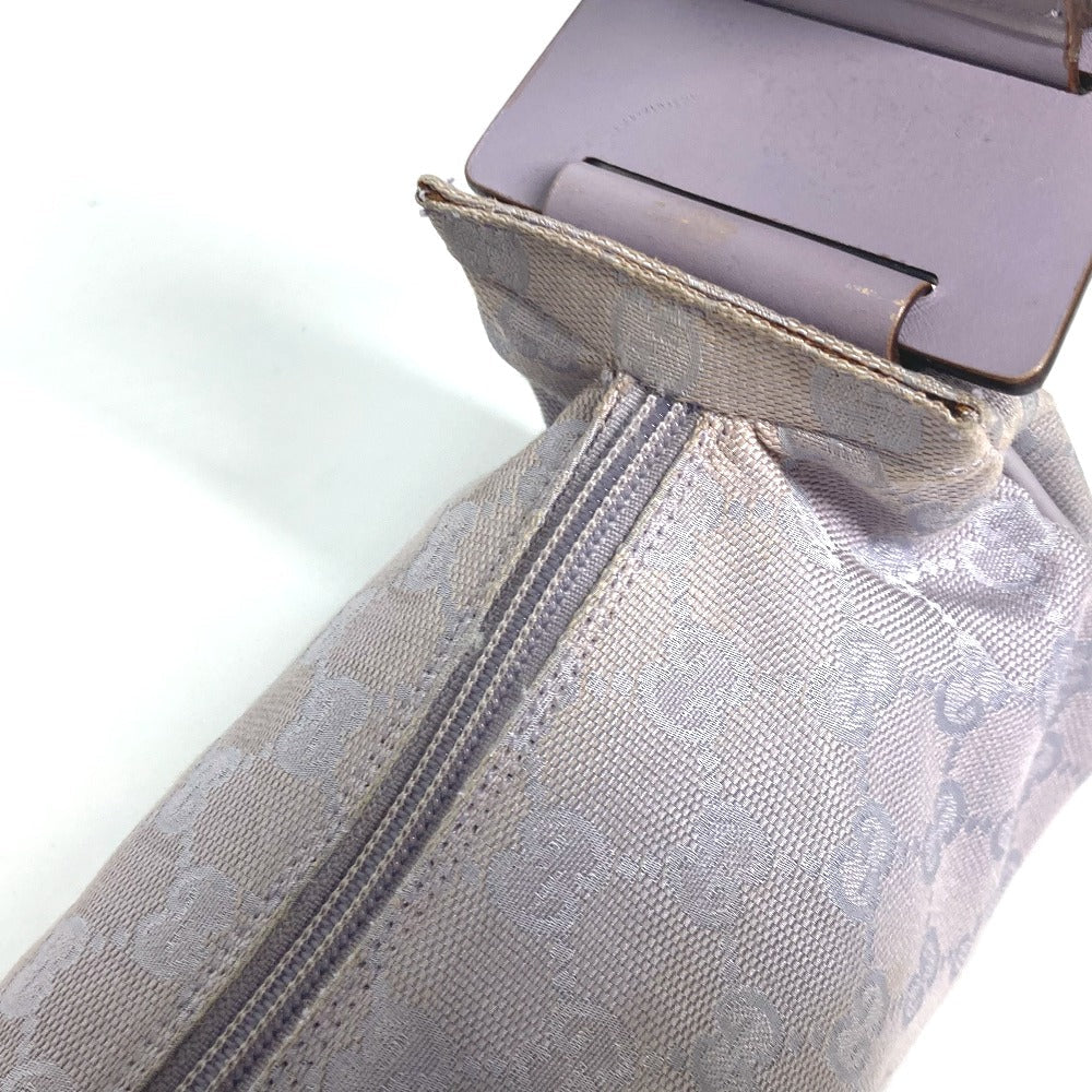 GUCCI Shoulder Bag 92697 GG canvas, leather Light purple GG Women Used