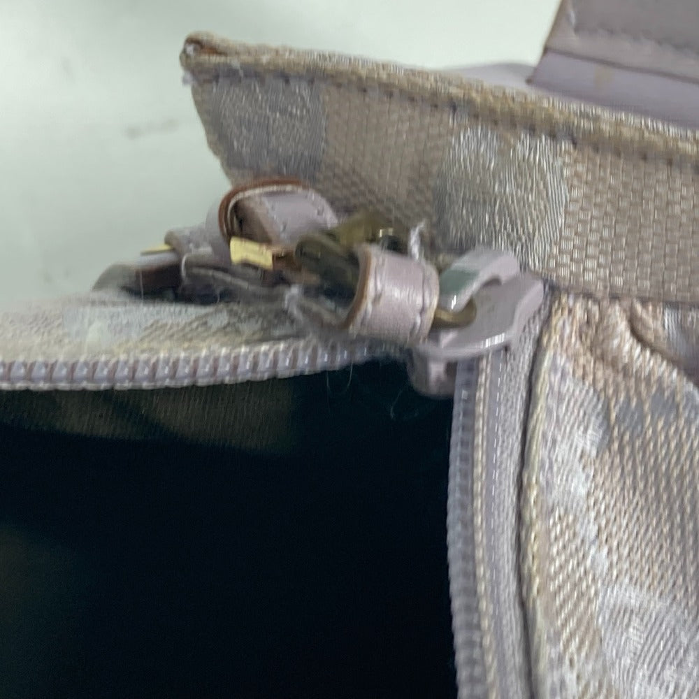 GUCCI Shoulder Bag 92697 GG canvas, leather Light purple GG Women Used
