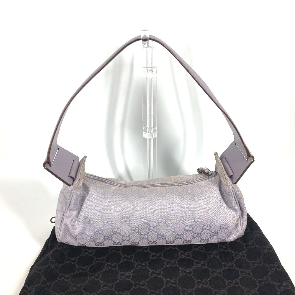 GUCCI Shoulder Bag 92697 GG canvas, leather Light purple GG Women Used