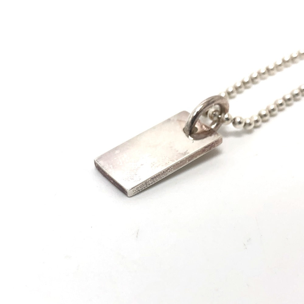 GUCCI bracelet SV925 Silver logo tag Women Used