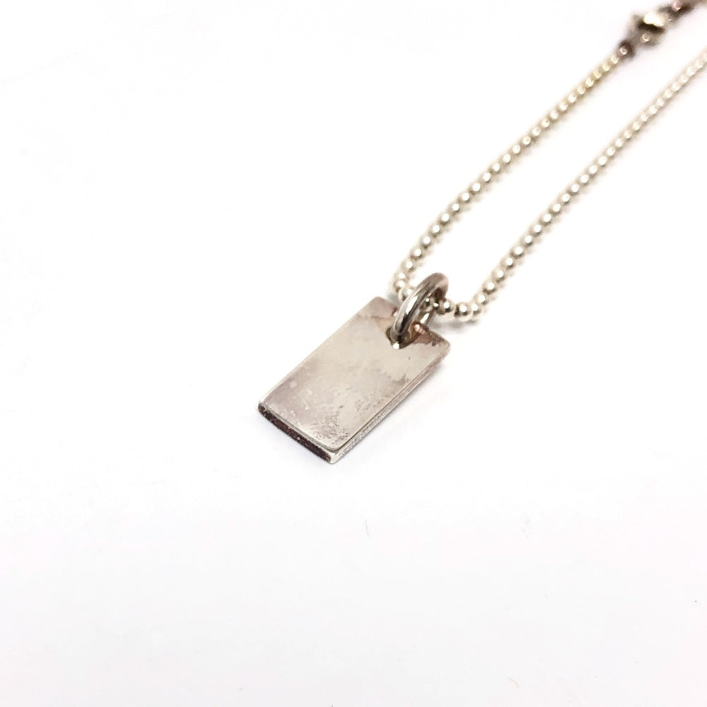 GUCCI bracelet SV925 Silver logo tag Women Used