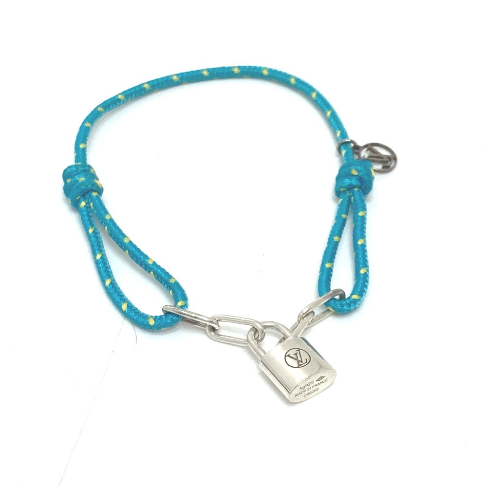 LOUIS VUITTON bracelet metal blue Bracelet Lockit Code