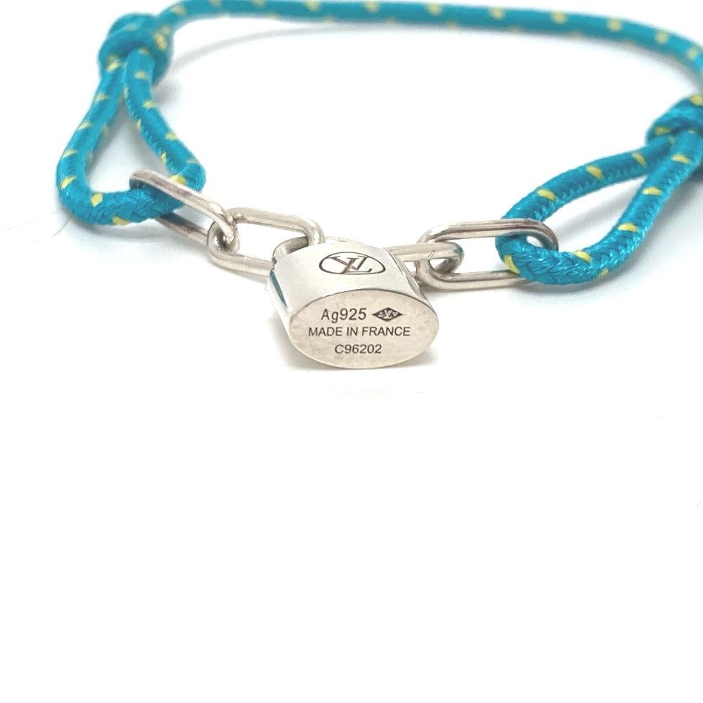 LOUIS VUITTON bracelet metal blue Bracelet Lockit Code