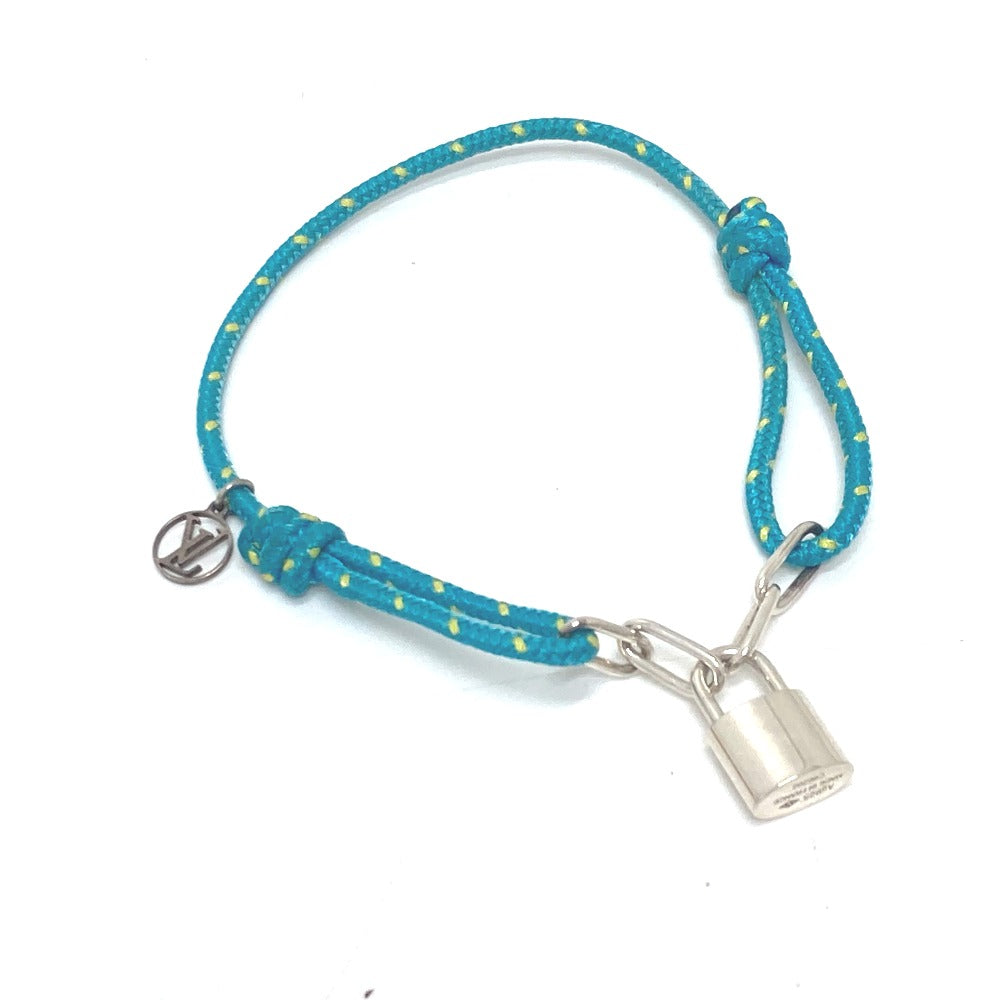 LOUIS VUITTON bracelet metal blue Bracelet Lockit Code