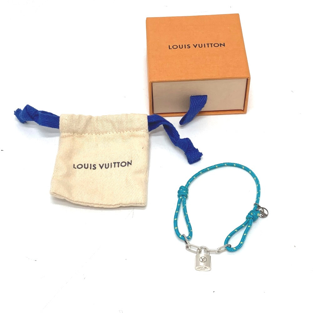 LOUIS VUITTON bracelet metal blue Bracelet Lockit Code