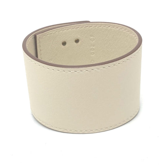 HERMES Bangle Swift White Rose Gold kelly twist gm Women Used