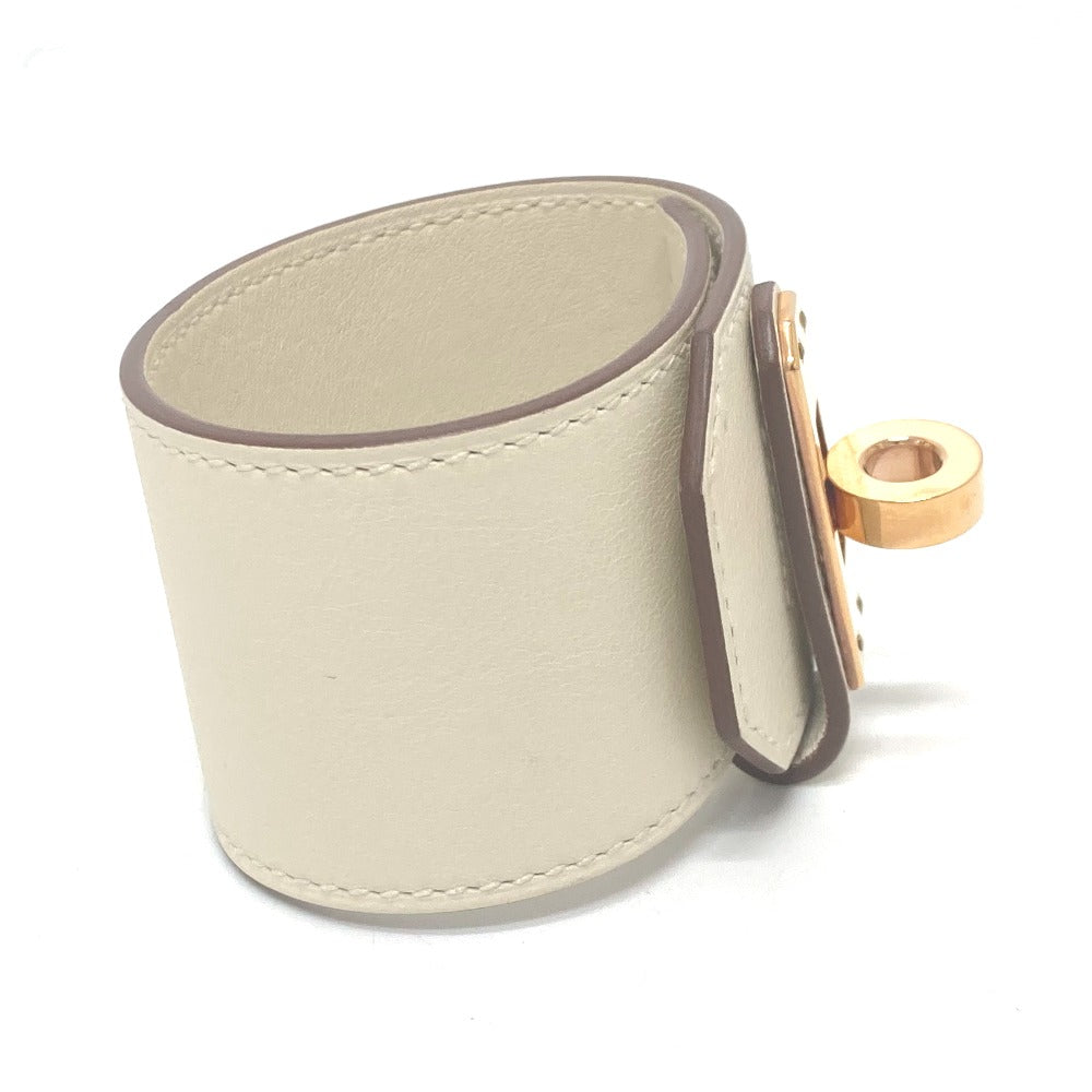 HERMES Bangle Swift White Rose Gold kelly twist gm Women Used