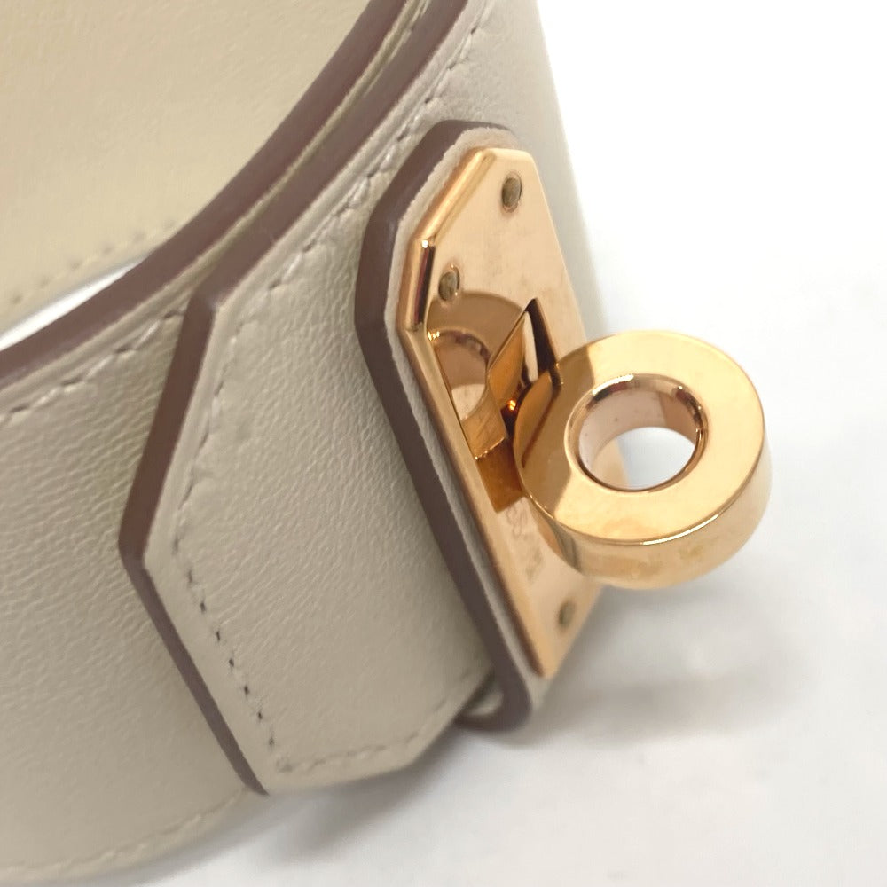 HERMES Bangle Swift White Rose Gold kelly twist gm Women Used