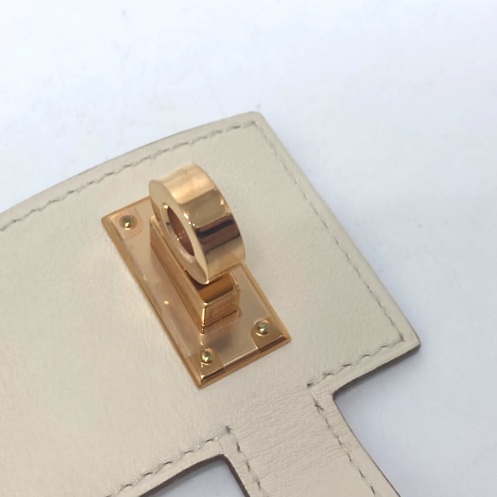 HERMES Bangle Swift White Rose Gold kelly twist gm Women Used