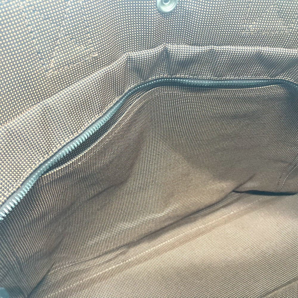 HERMES Tote Bag canvas Brown Her LineTote MM Women Used