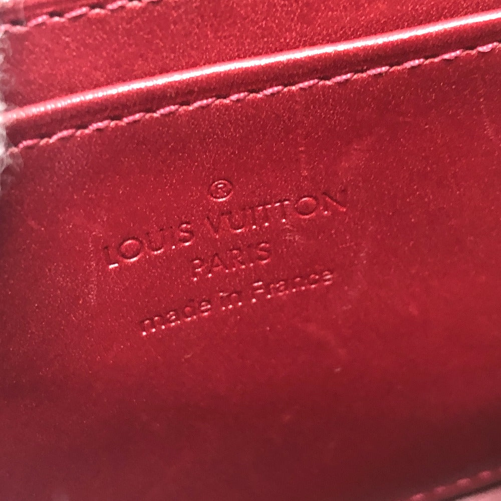 LOUIS VUITTON Coin case M93608 Monogram Vernis Zip around purse Women Used
