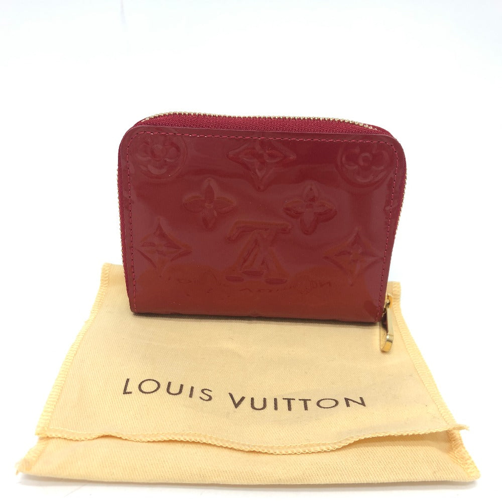 LOUIS VUITTON Coin case M93608 Monogram Vernis Zip around purse Women Used