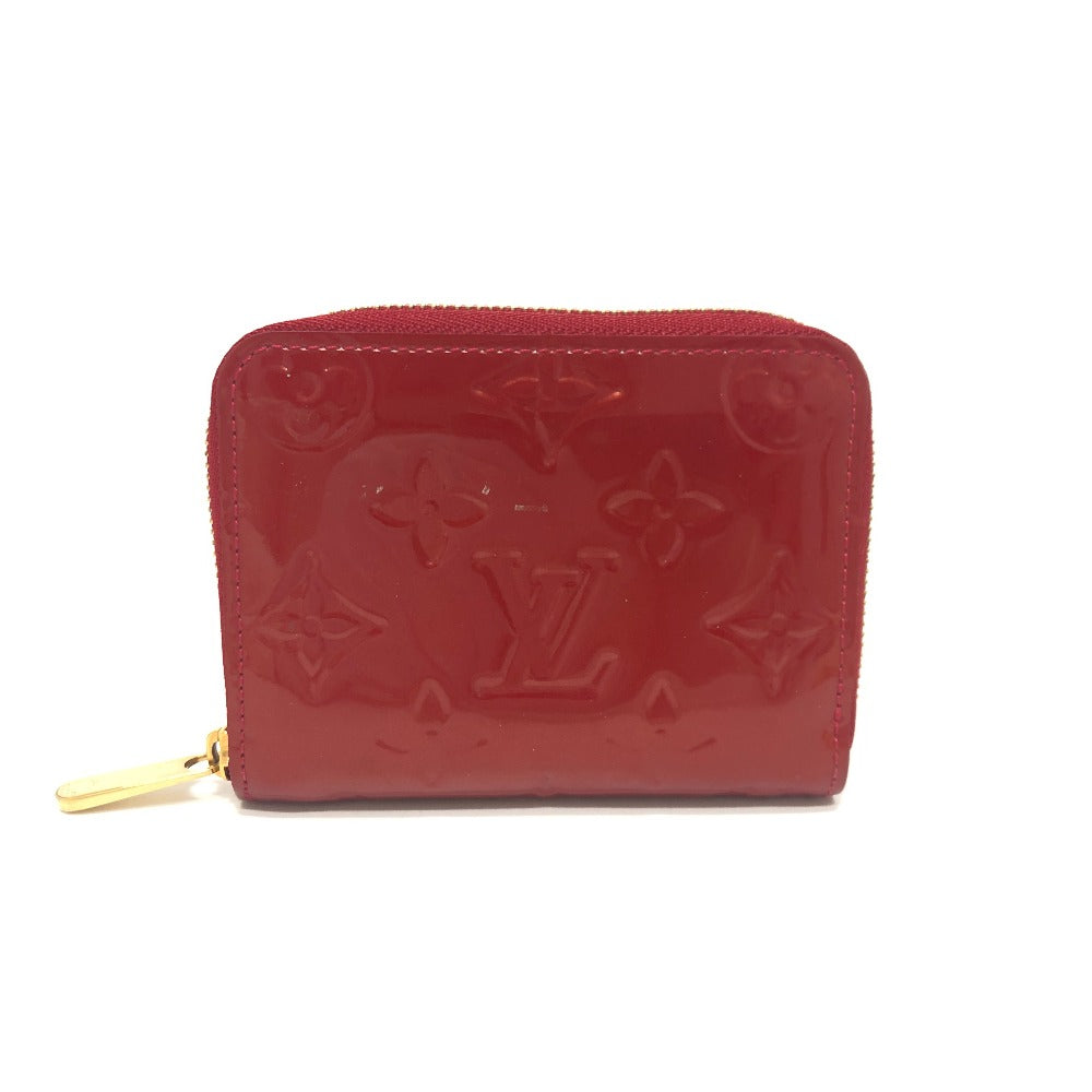 LOUIS VUITTON Coin case M93608 Monogram Vernis Zip around purse Women Used