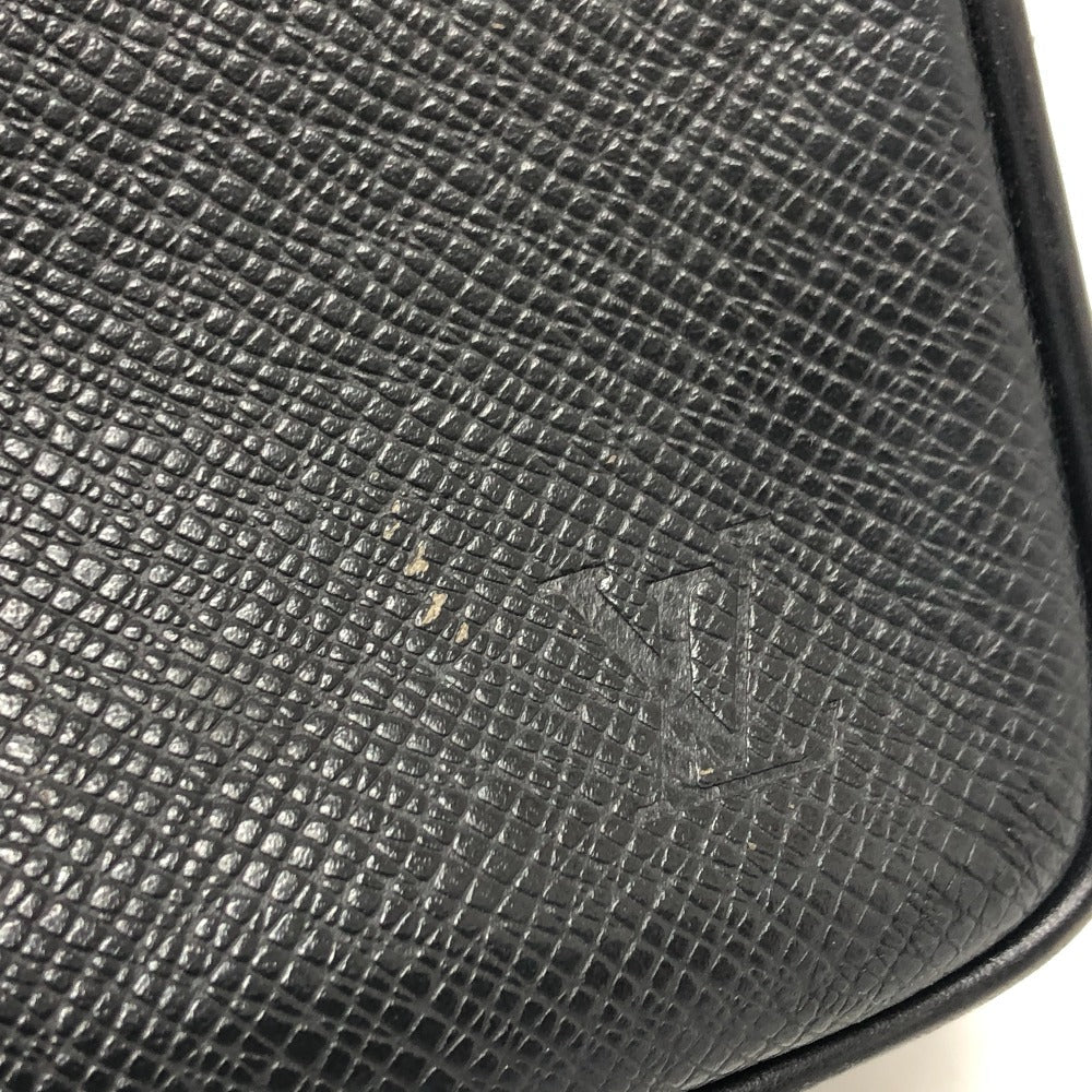 LOUIS VUITTON business bag M30812 Taiga Leather Aldoise Taiga Karga mens Used