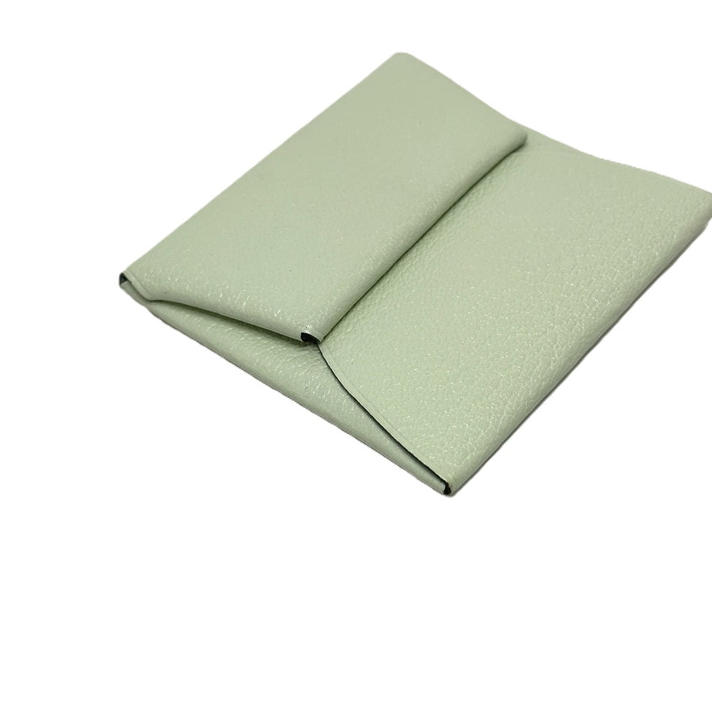 HERMES Coin case Shave Luco Romandel green Bastia