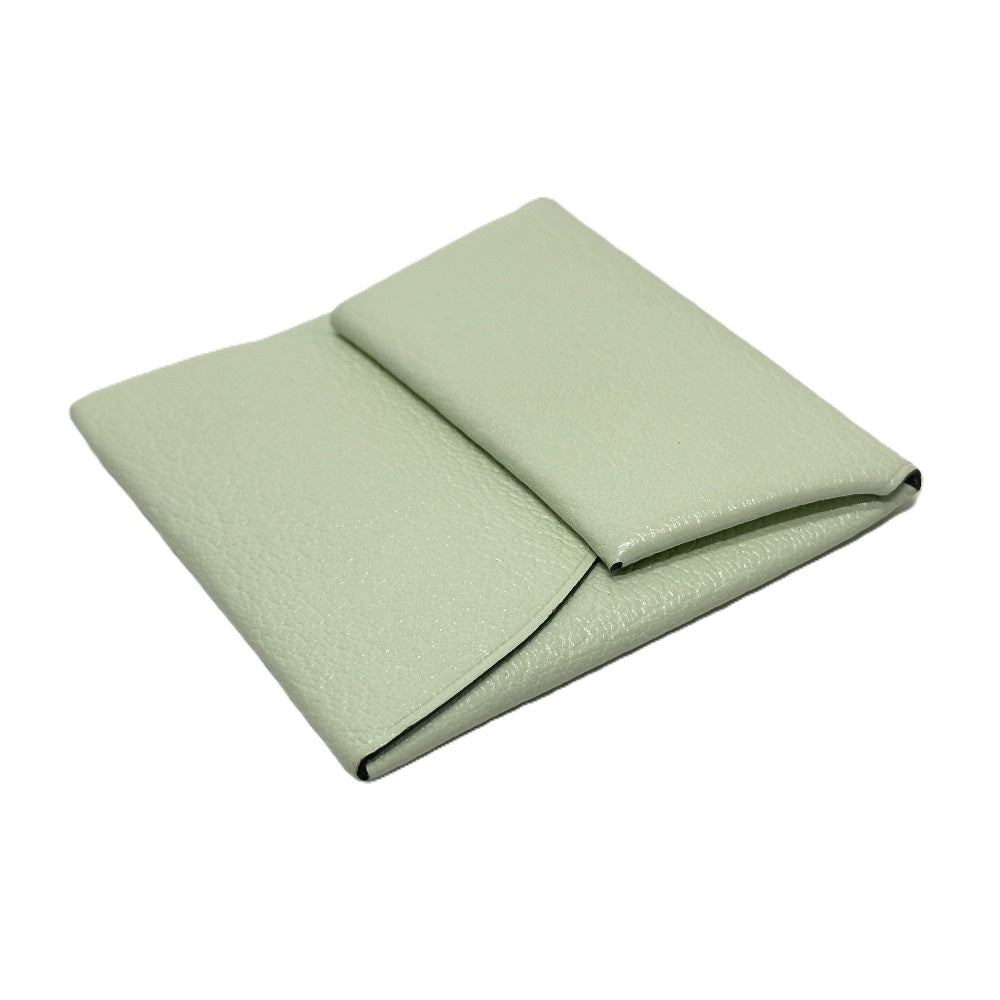 HERMES Coin case Shave Luco Romandel green Bastia