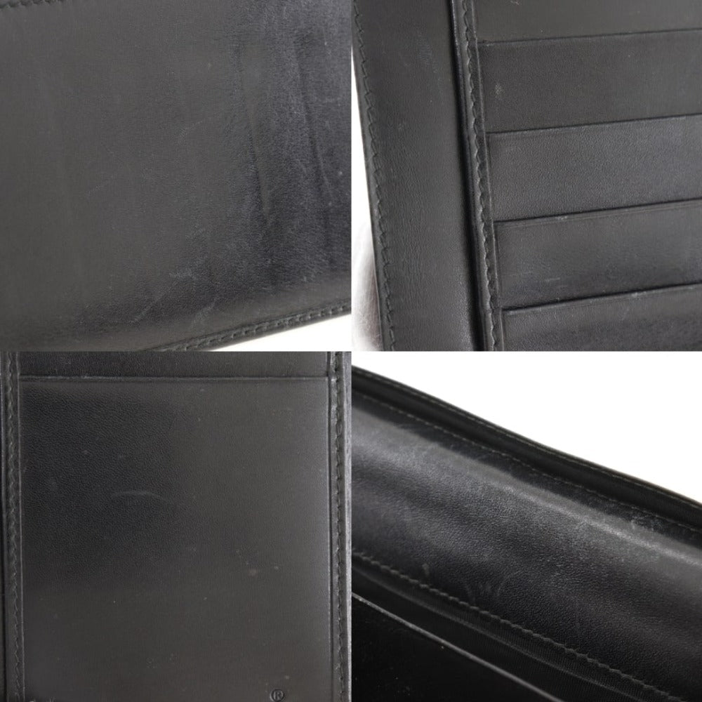 GUCCI Long Wallet Purse 035.2031.2134 leather black unisex(Unisex) Used