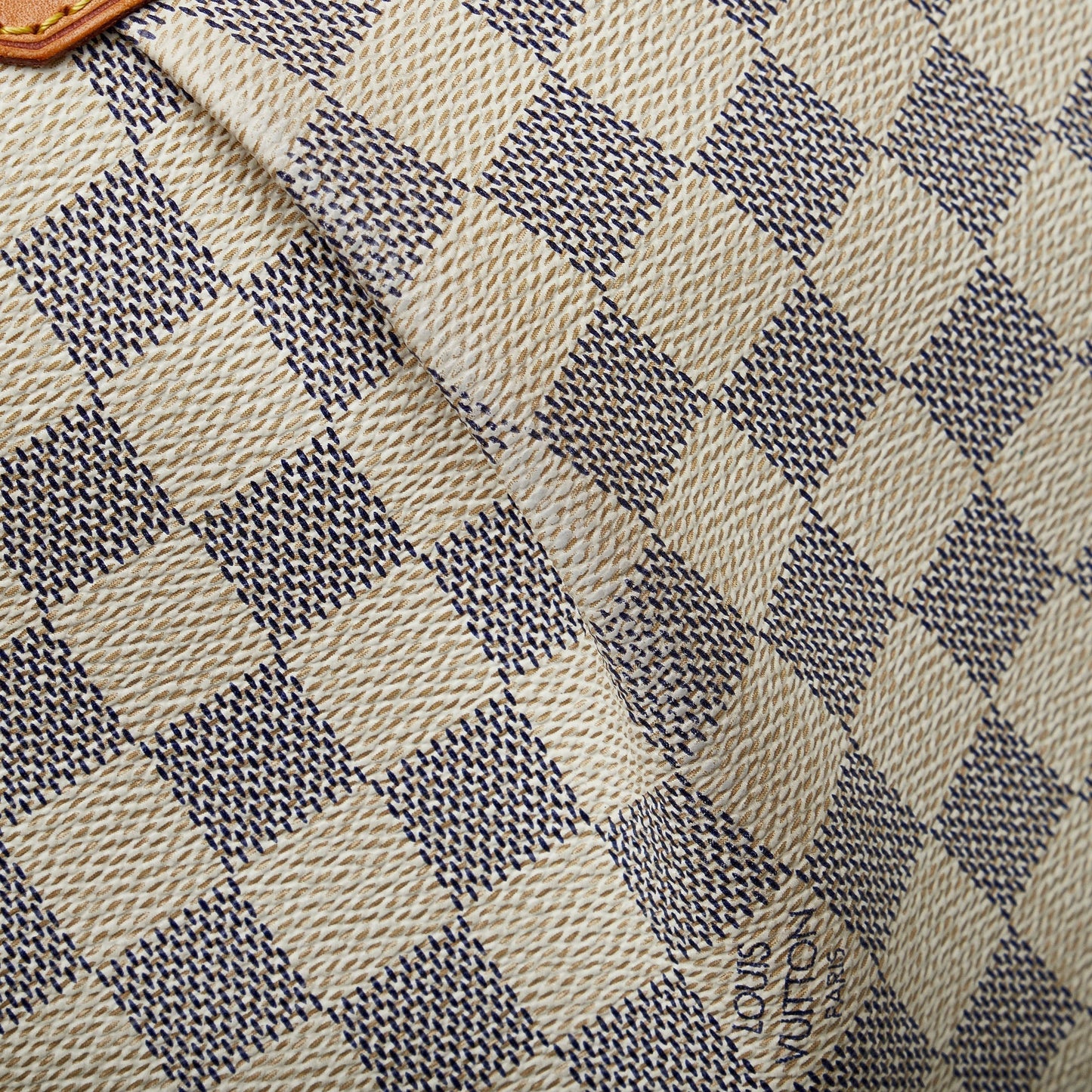 LOUIS VUITTON Damier Azur Siracusa PM Crossbody Bag