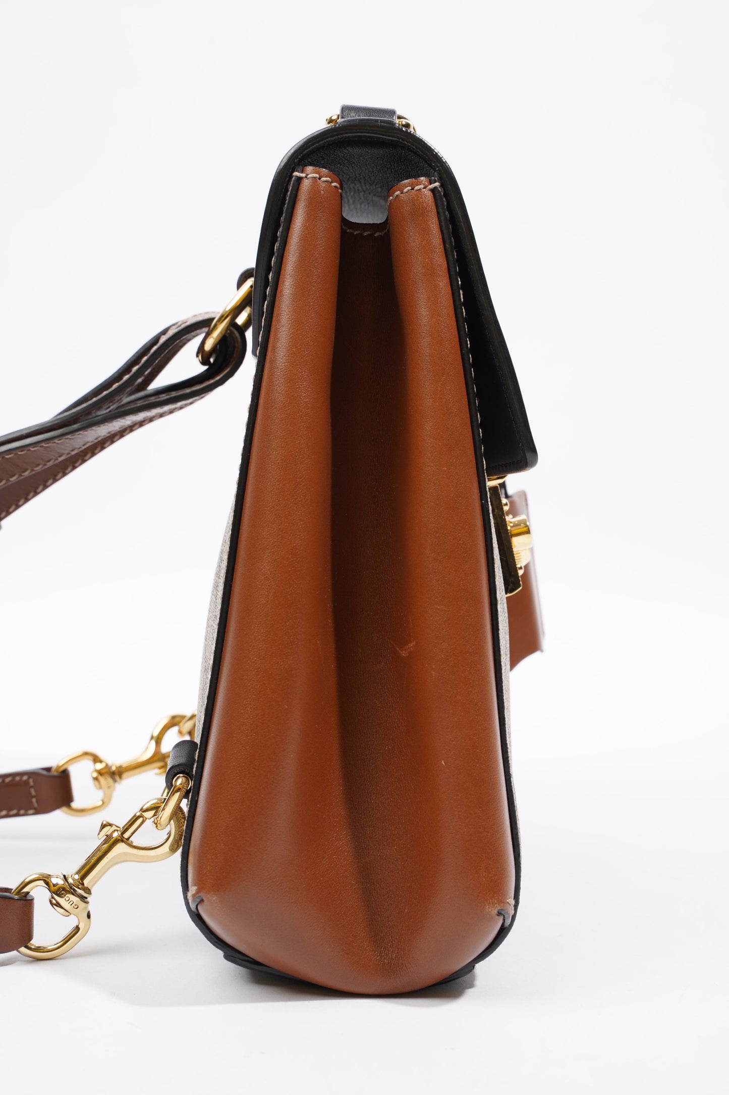 Gucci Padlock Rucksack Supreme / Black Coated Canvas
