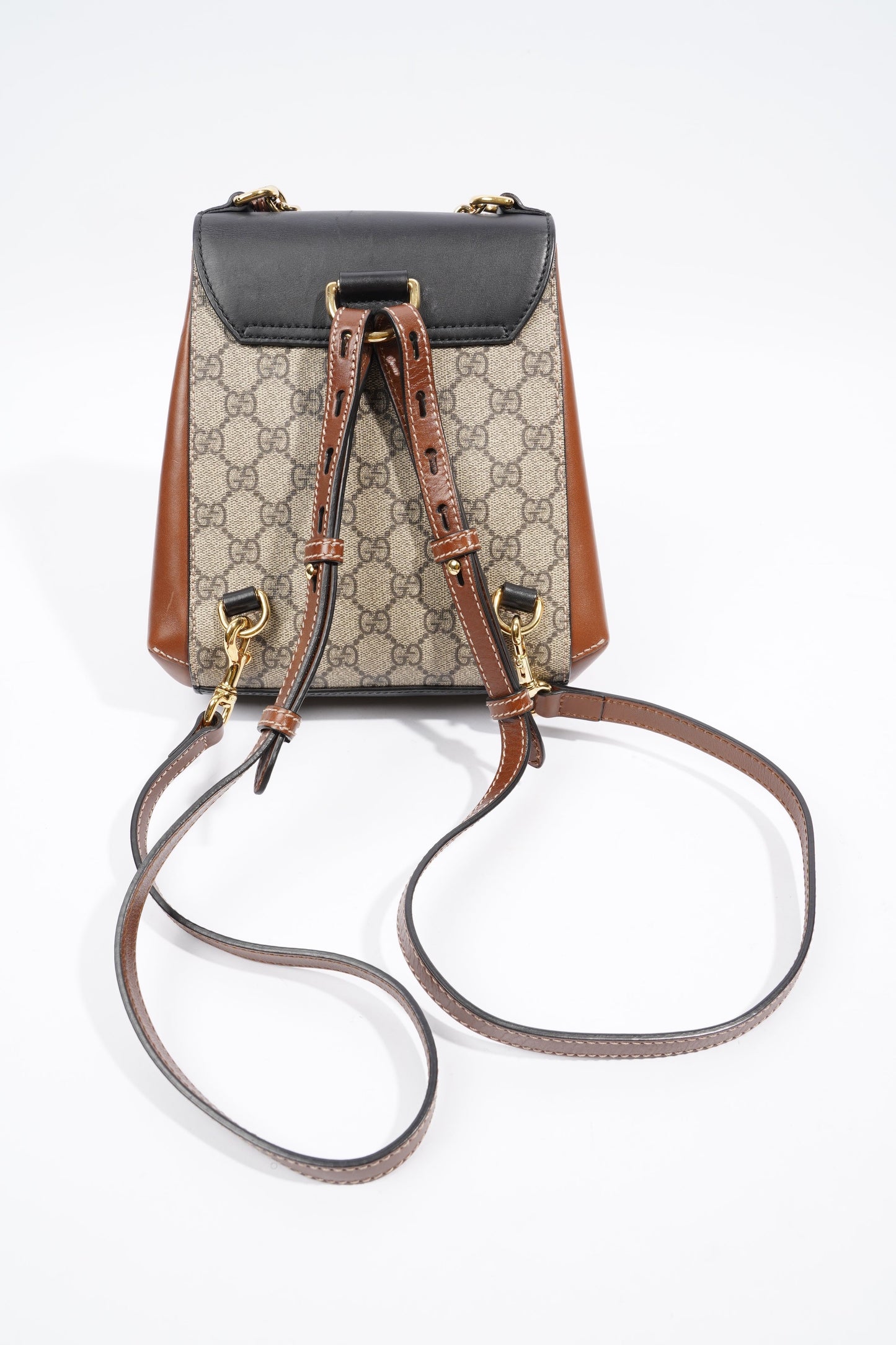 Gucci Padlock Rucksack Supreme / Black Coated Canvas