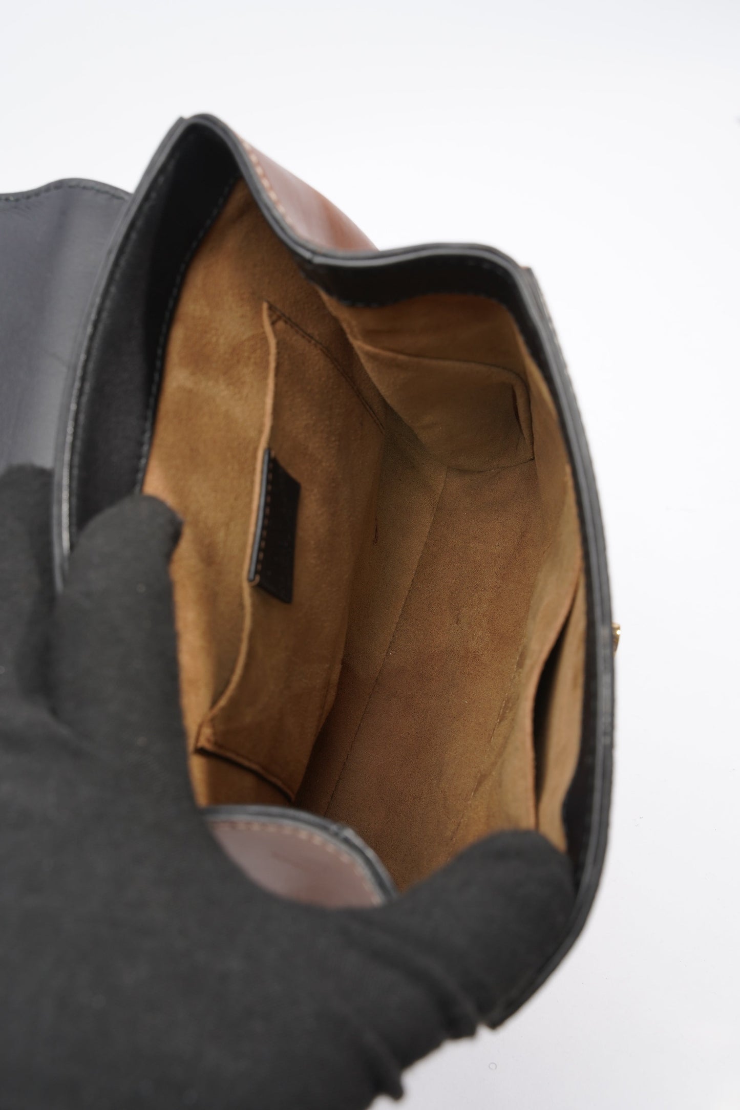 Gucci Padlock Rucksack Supreme / Black Coated Canvas