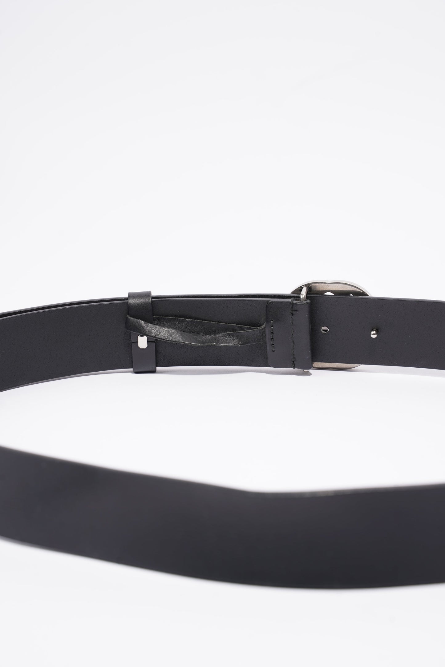 Gucci Interlocking GG Belt Black Leather 95cm 38"