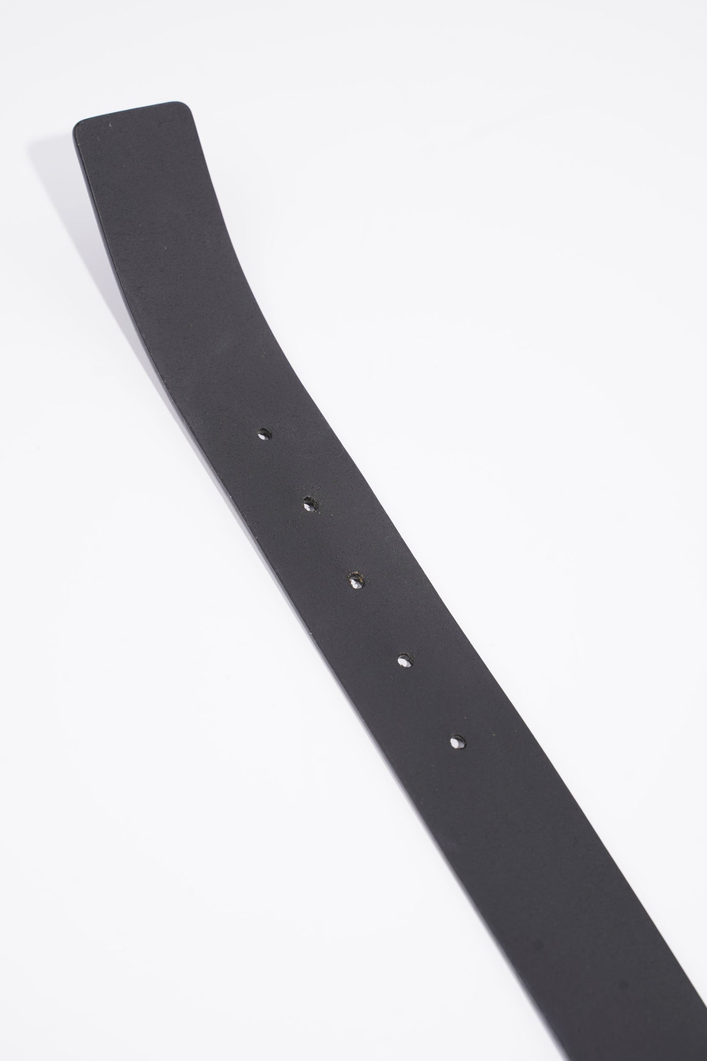 Gucci Interlocking GG Belt Black Leather 95cm 38"