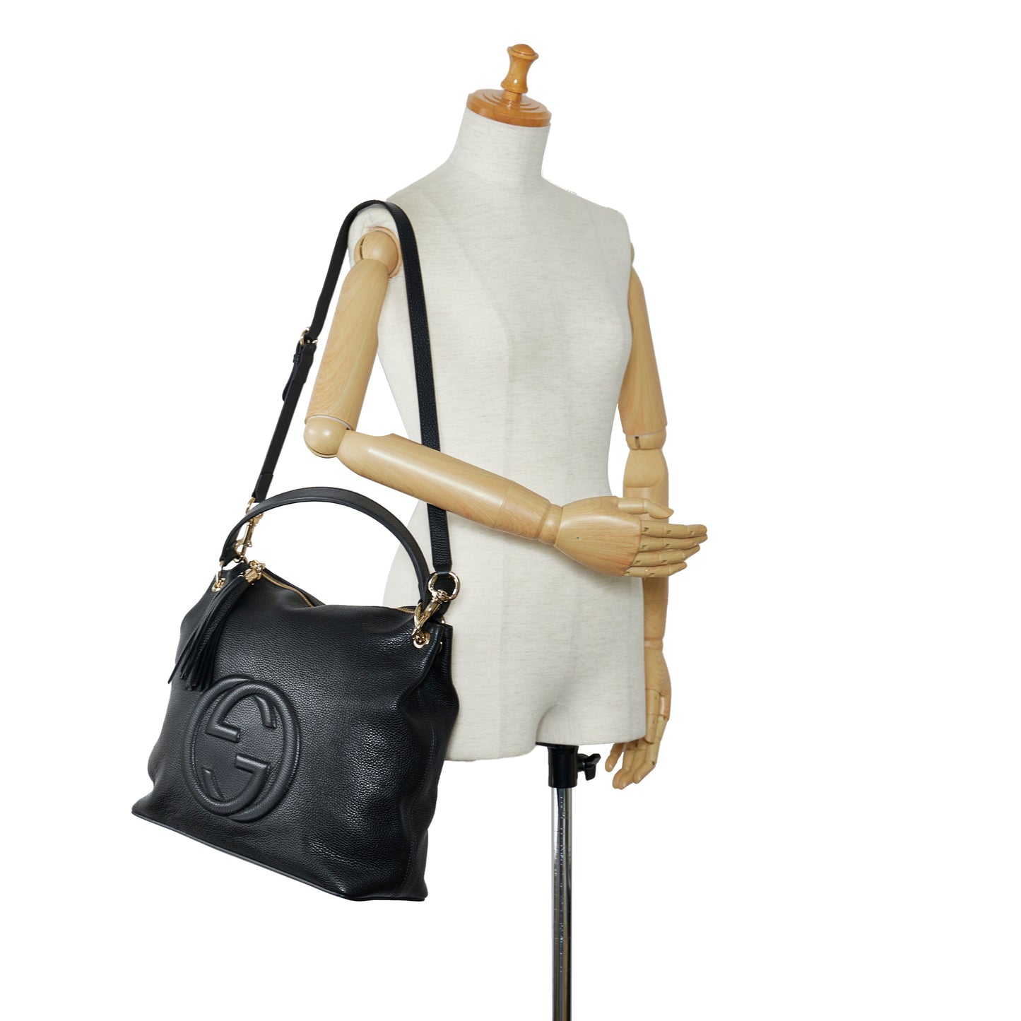 Gucci Soho Black Leather