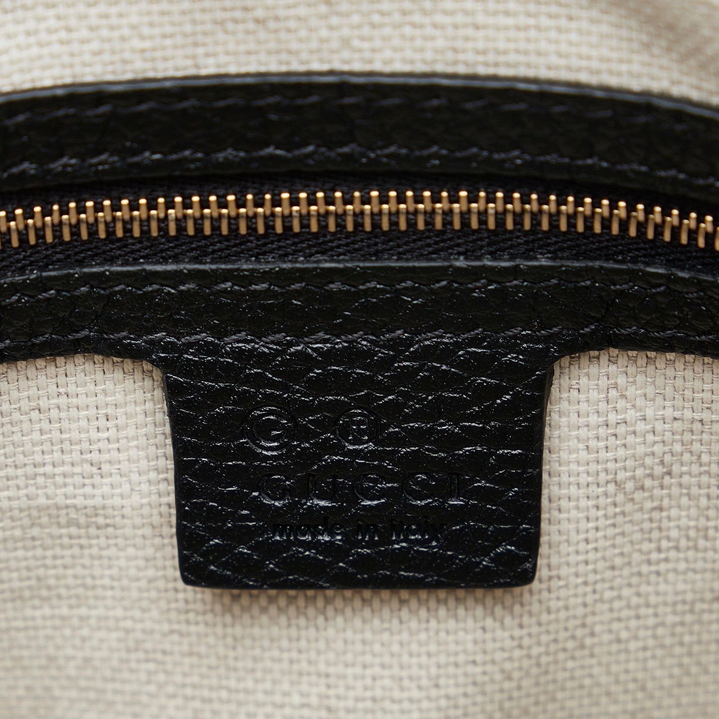 Gucci Soho Black Leather