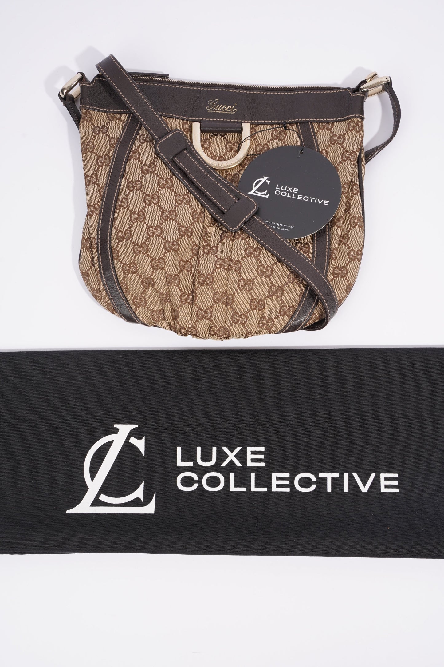 Gucci Abbey D-Ring GG Supreme Coated Canvas