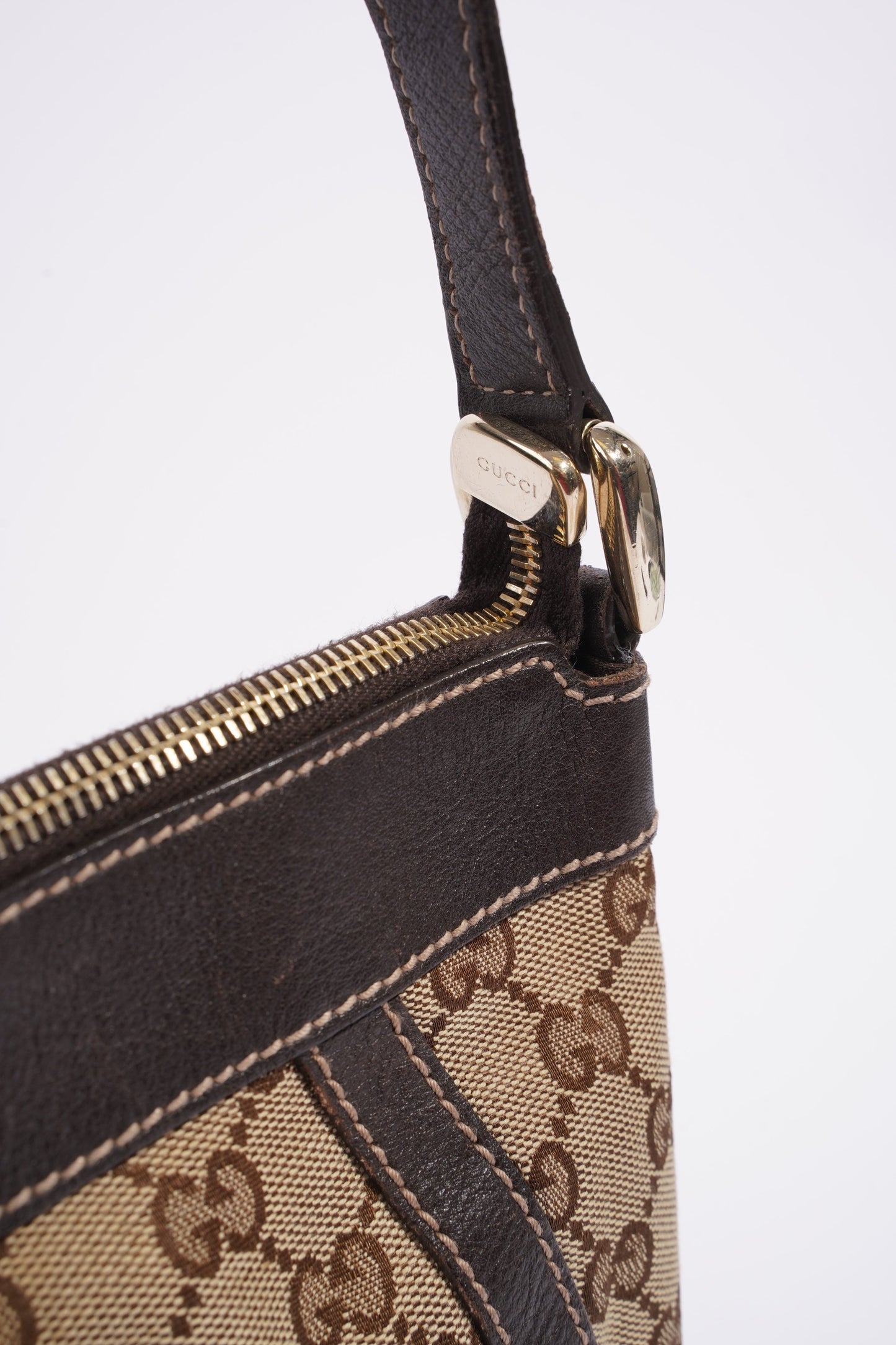 Gucci Abbey D-Ring GG Supreme Coated Canvas