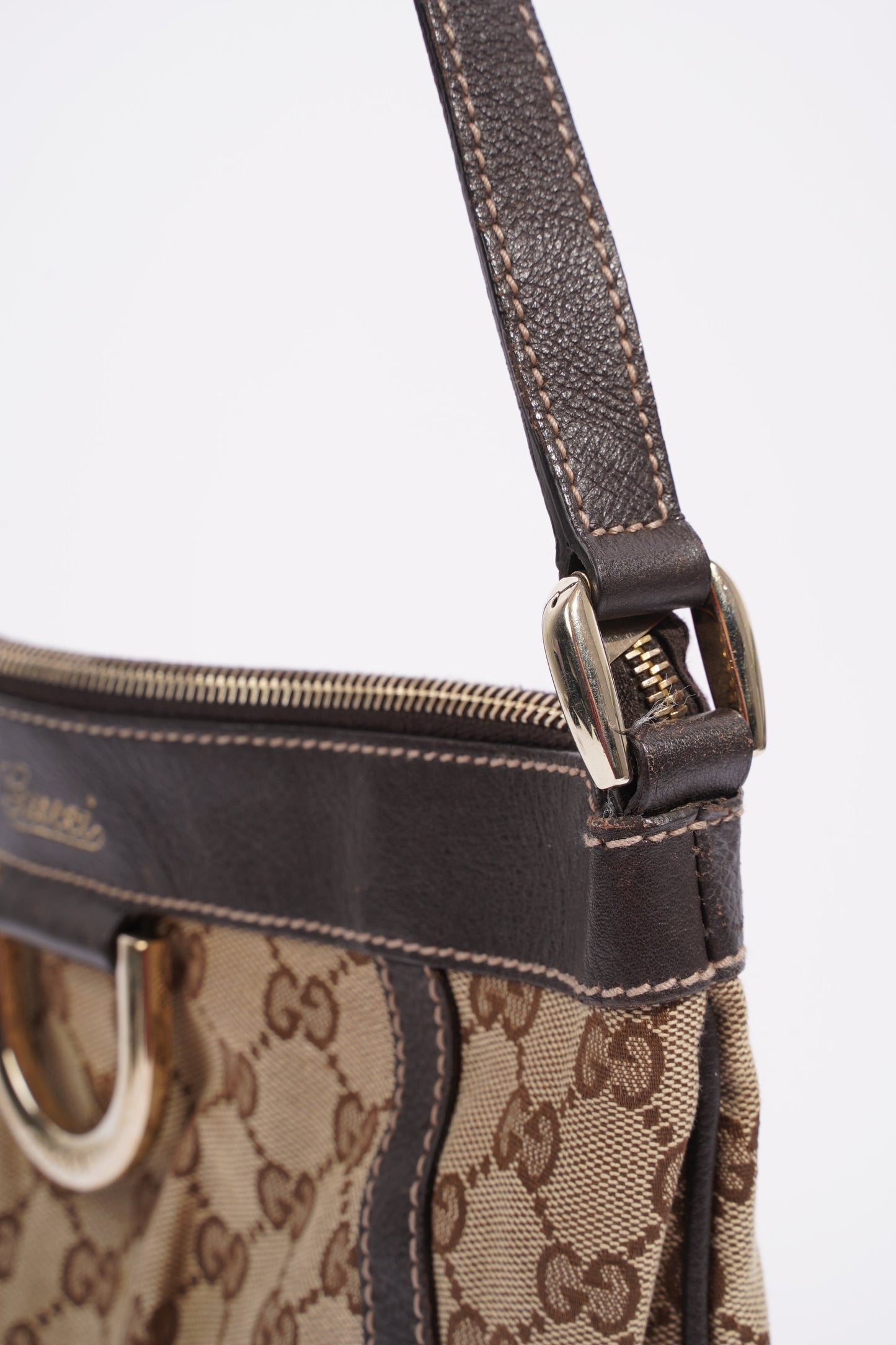 Gucci Abbey D-Ring GG Supreme Coated Canvas