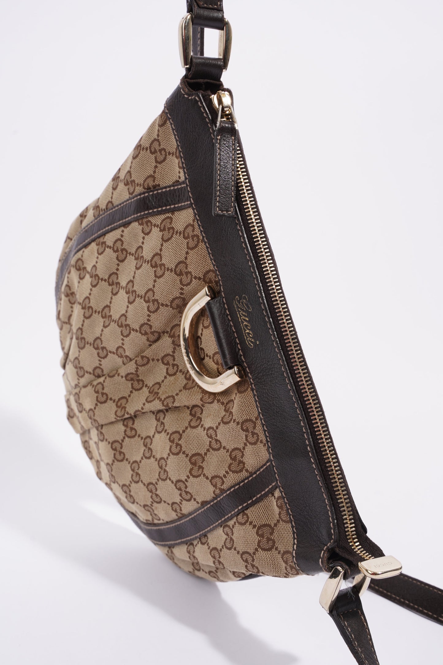 Gucci Abbey D-Ring GG Supreme Coated Canvas