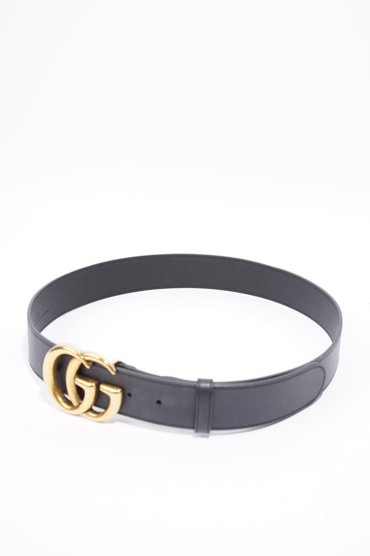 Gucci GG Marmont Belt Black Leather 90cm 36"