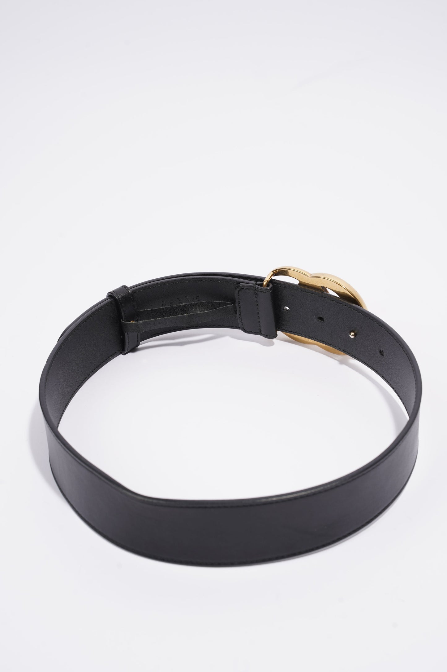 Gucci GG Marmont Belt Black Leather 65cm 26"