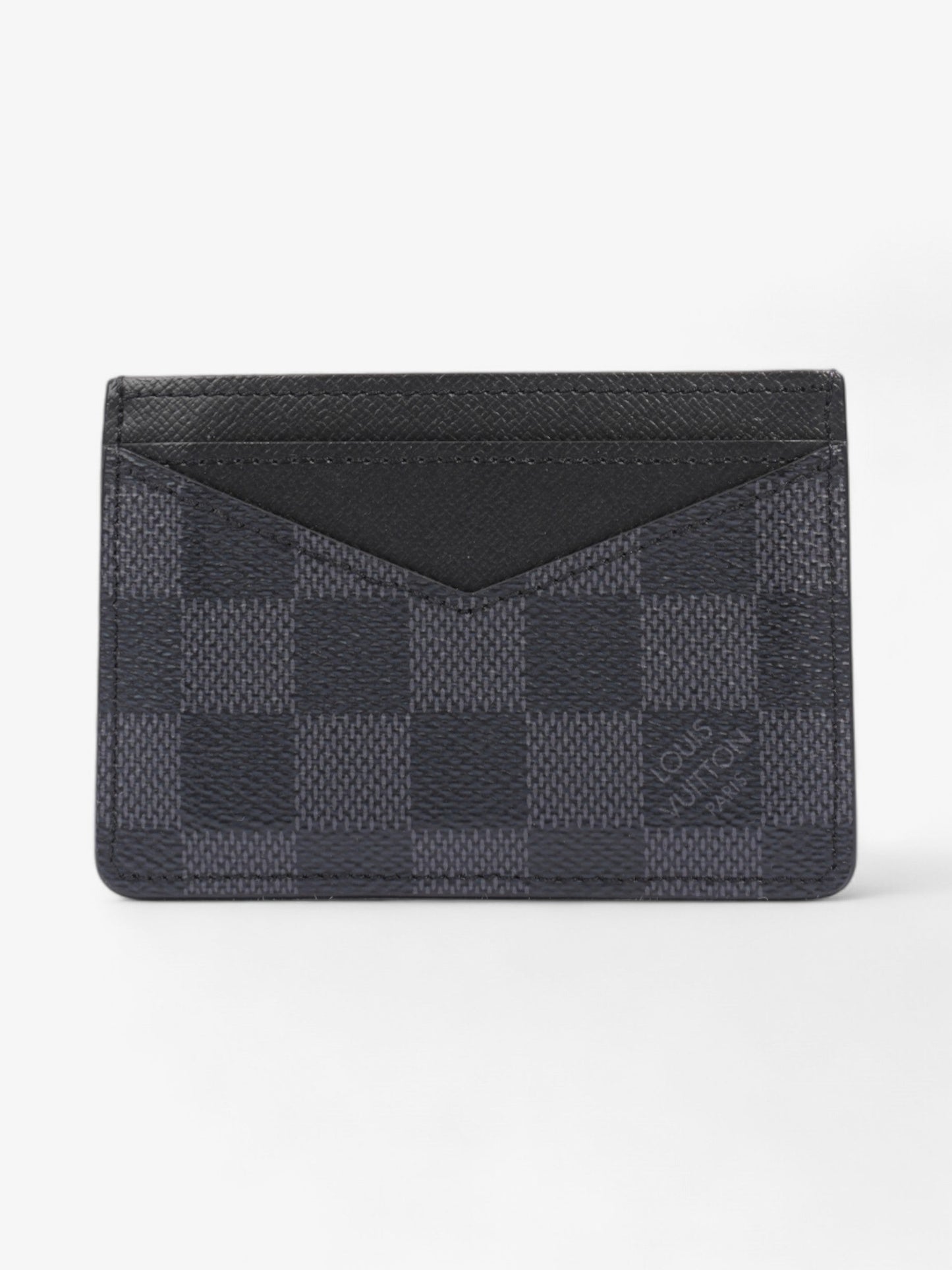 Louis Vuitton Card Holder Damier Graphite Coated Canvas