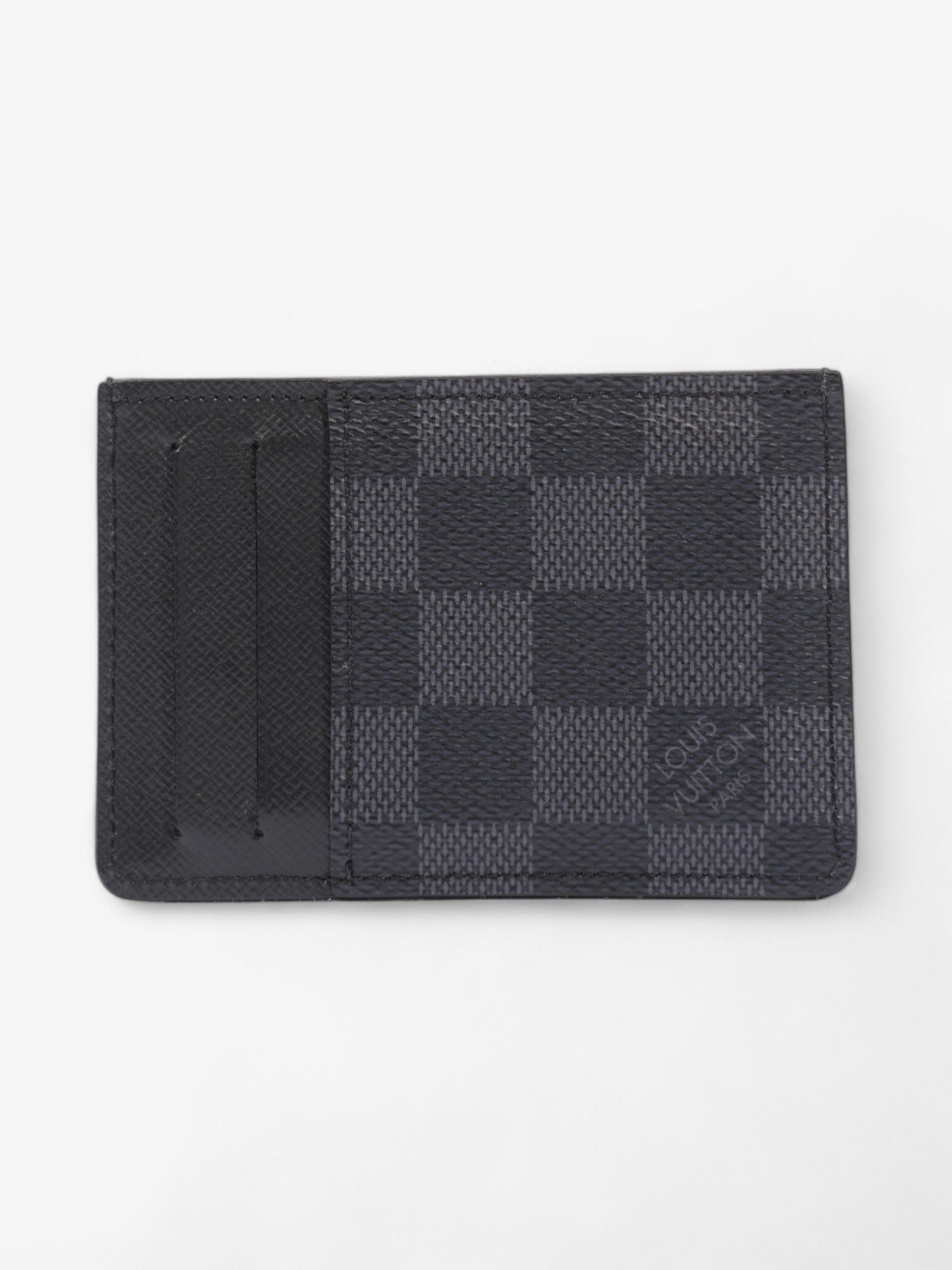 Louis Vuitton Card Holder Damier Graphite Coated Canvas