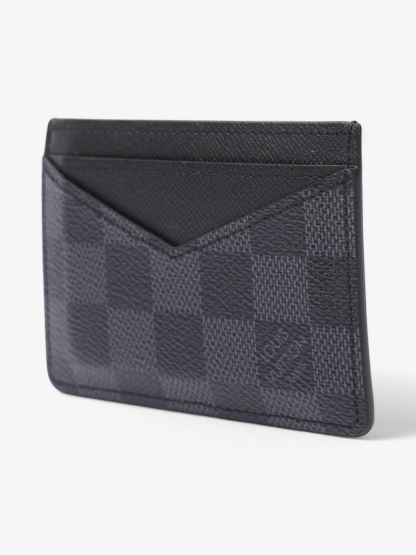 Louis Vuitton Card Holder Damier Graphite Coated Canvas