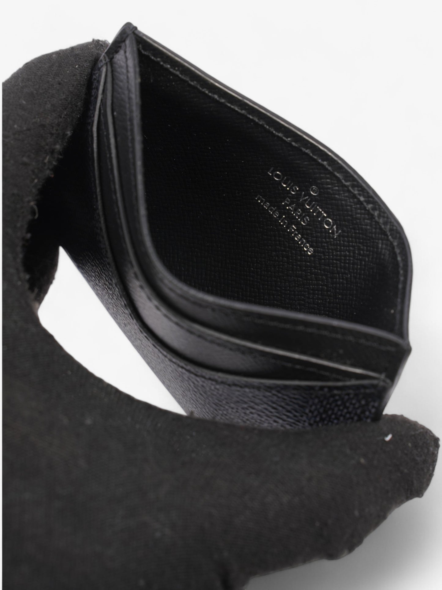 Louis Vuitton Card Holder Damier Graphite Coated Canvas