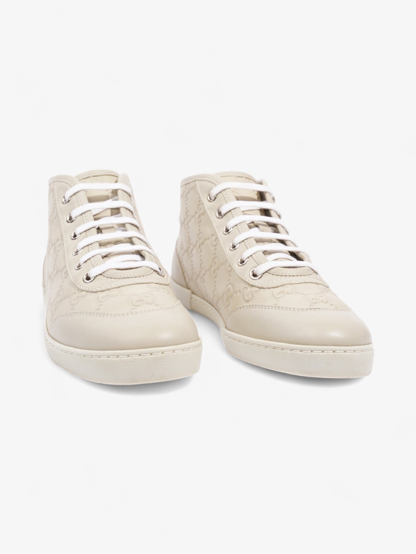 Gucci Guccissma High-tops Beige Leather EU 36 UK 3