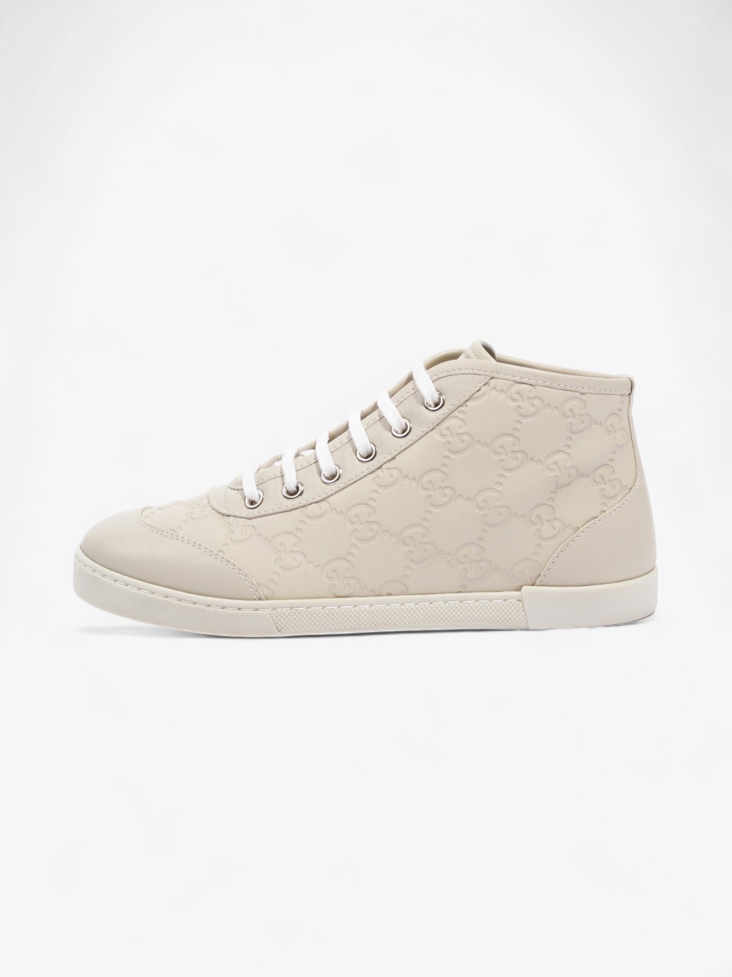 Gucci Guccissma High-tops Beige Leather EU 36 UK 3
