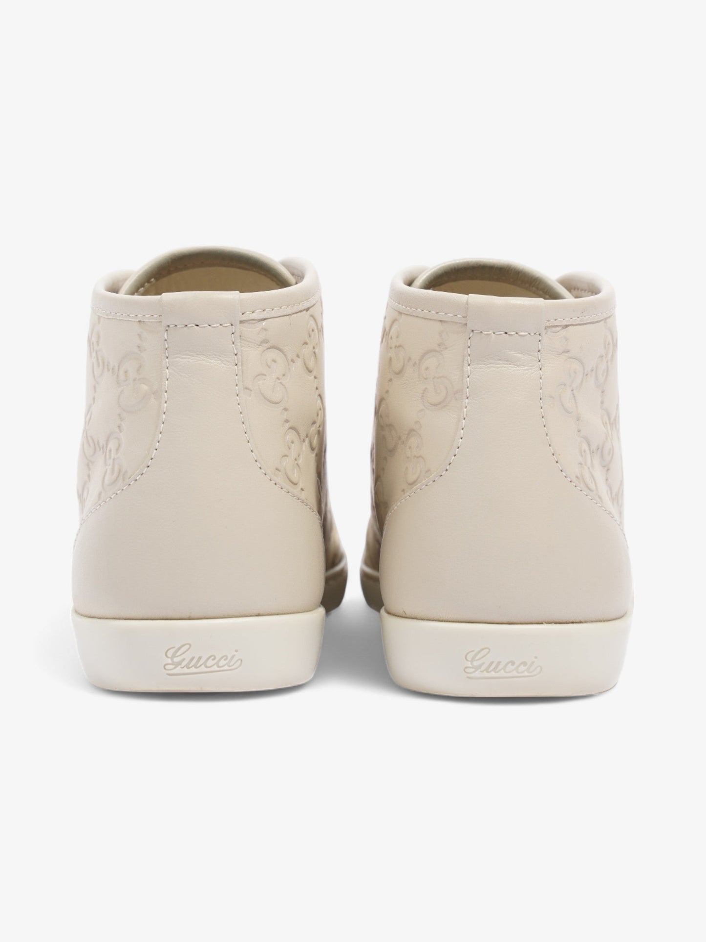 Gucci Guccissma High-tops Beige Leather EU 36 UK 3