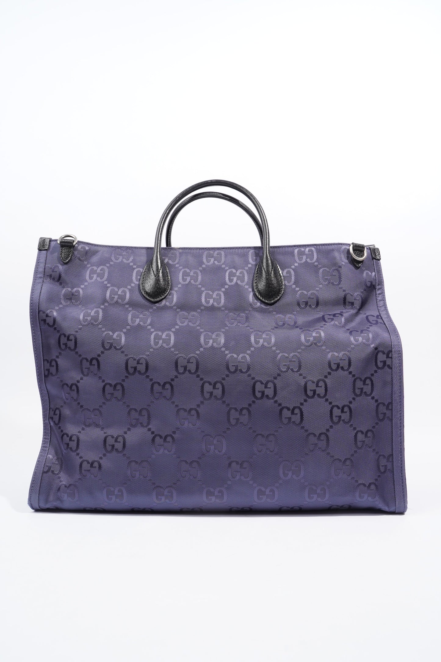 Gucci GG Off The Grid Tote Navy Nylon Large