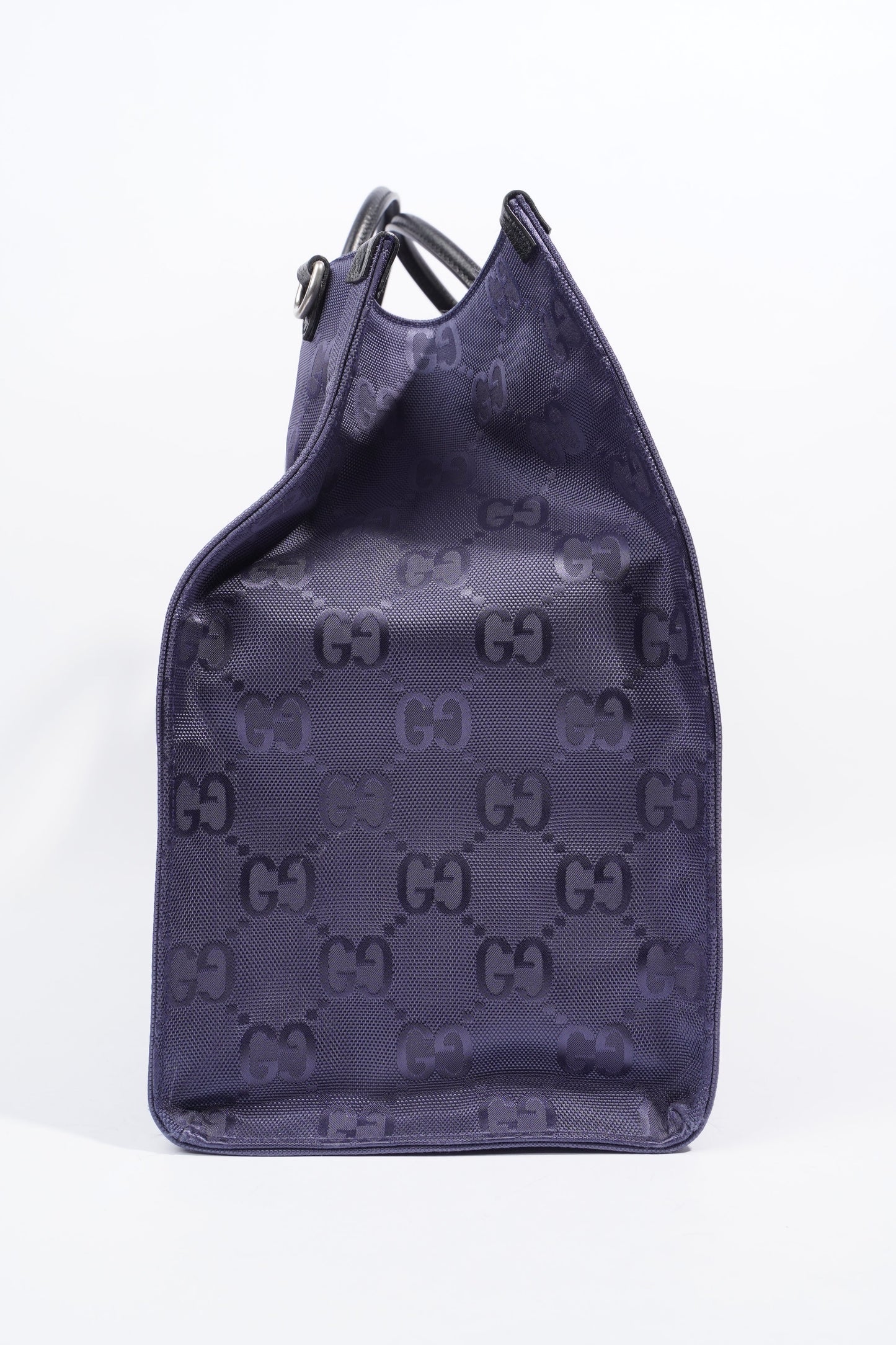 Gucci GG Off The Grid Tote Navy Nylon Large