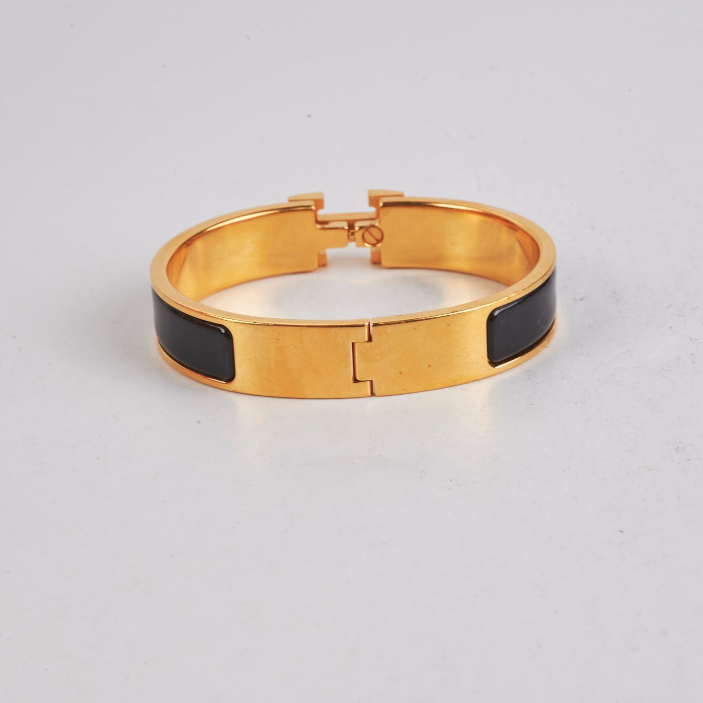 Hermes Clic H Bracelet Black