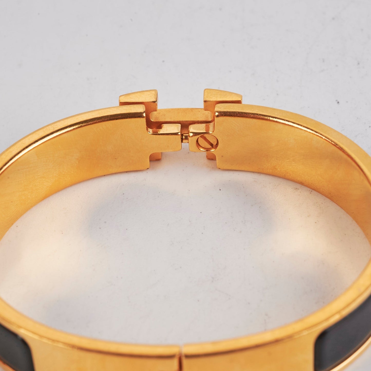 Hermes Clic H Bracelet Black