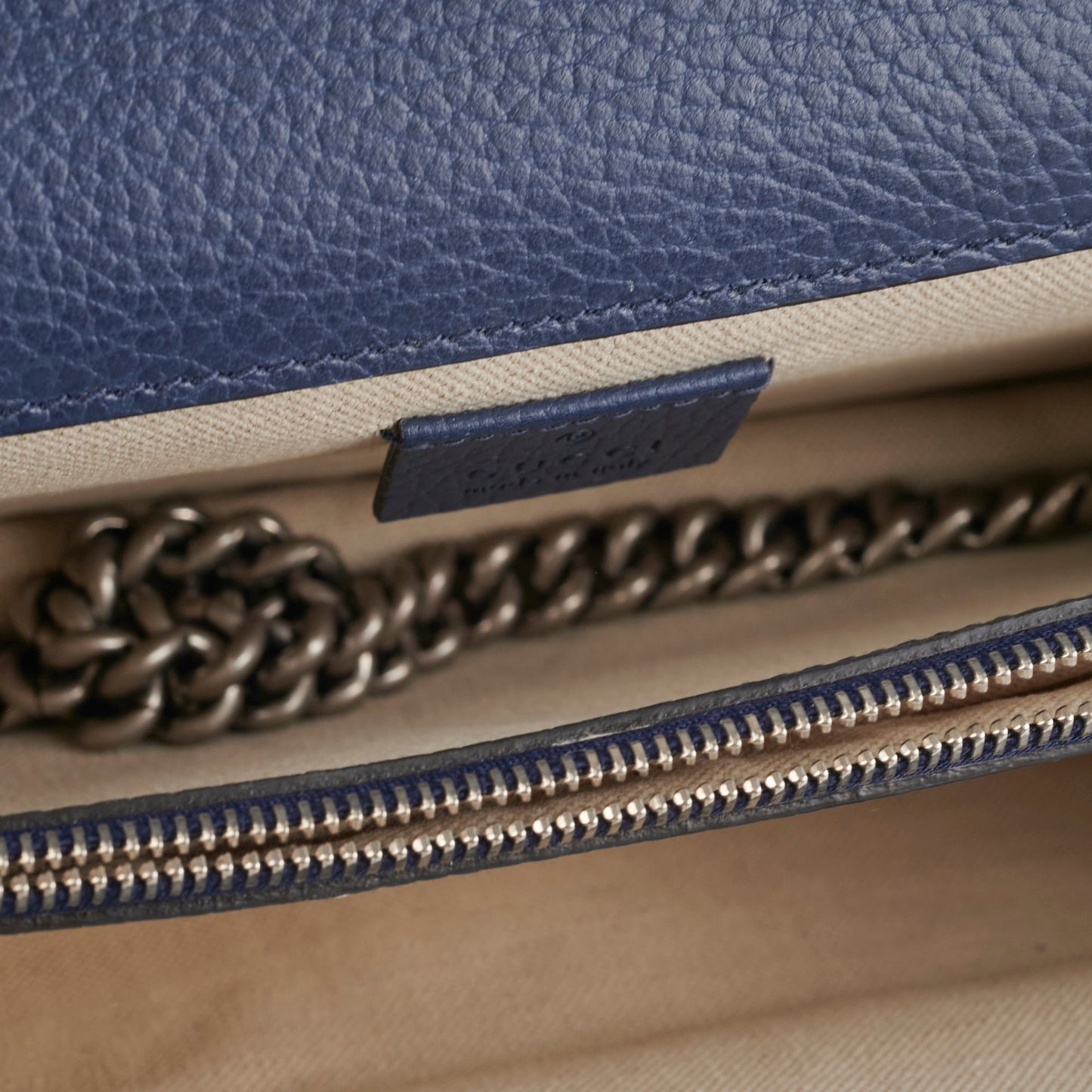 Gucci Dionysus Medium GG Supreme Navy Blue