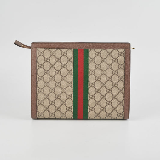 Gucci Monogram Ophidia Pouch