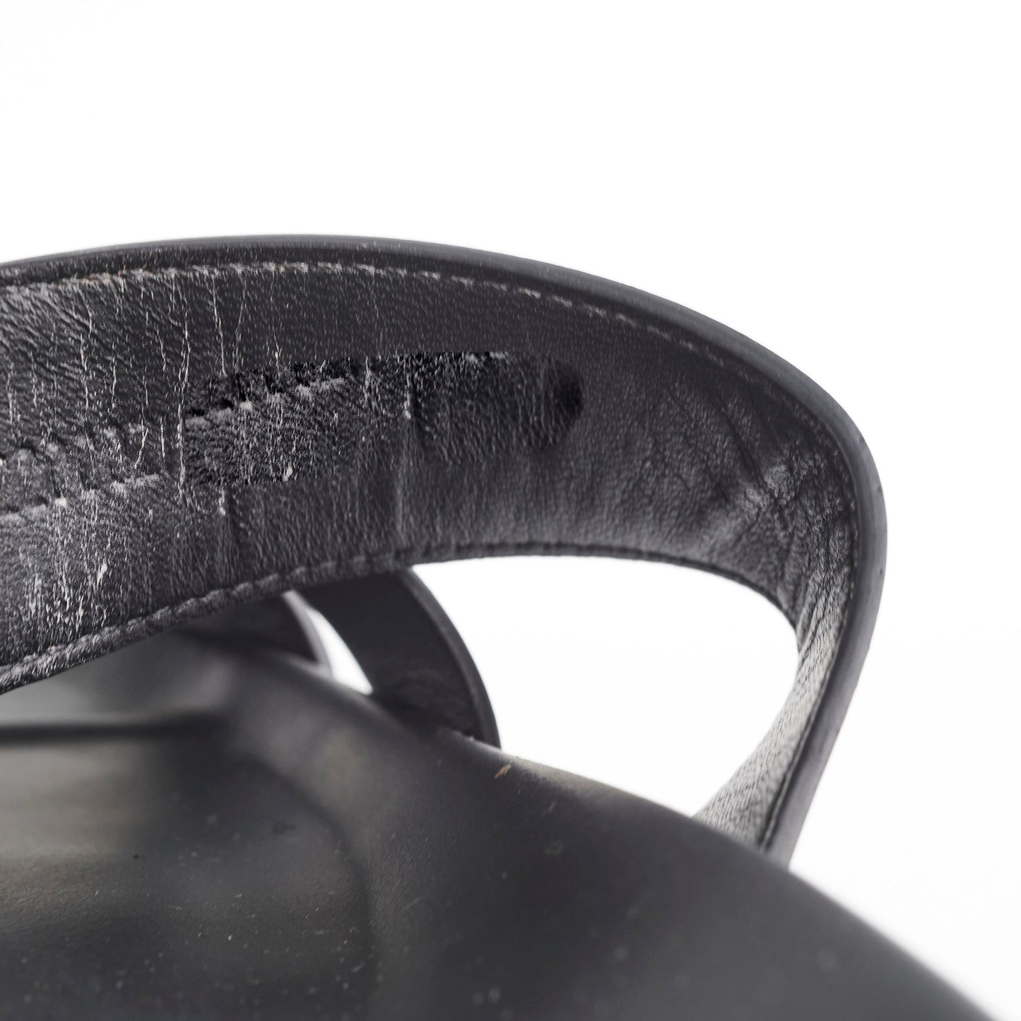 Hermes Chypre Sandals Black Size 40