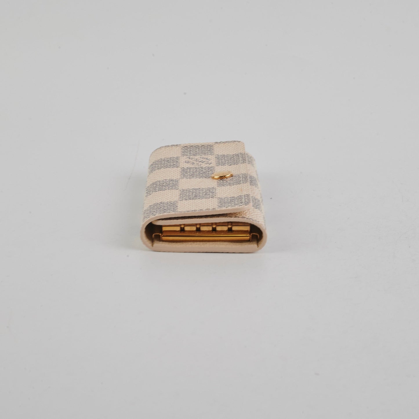 Louis Vuitton 4 Keys Holder Damier Azur